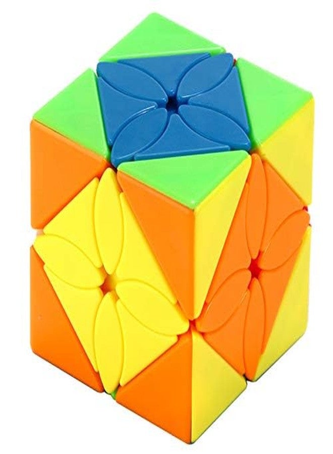Qwick Click Combo Pack of 4 Speed Cube Set, 3-in-1 Puzzle Bundle with Pyramid, Square and Star Pattern Cubes, Stickerless, Multi-Colour - Image 2